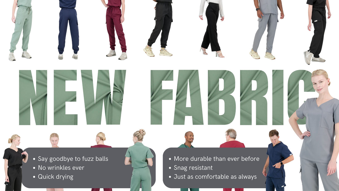 Unveiling Our New Durable Scrubs Fabric