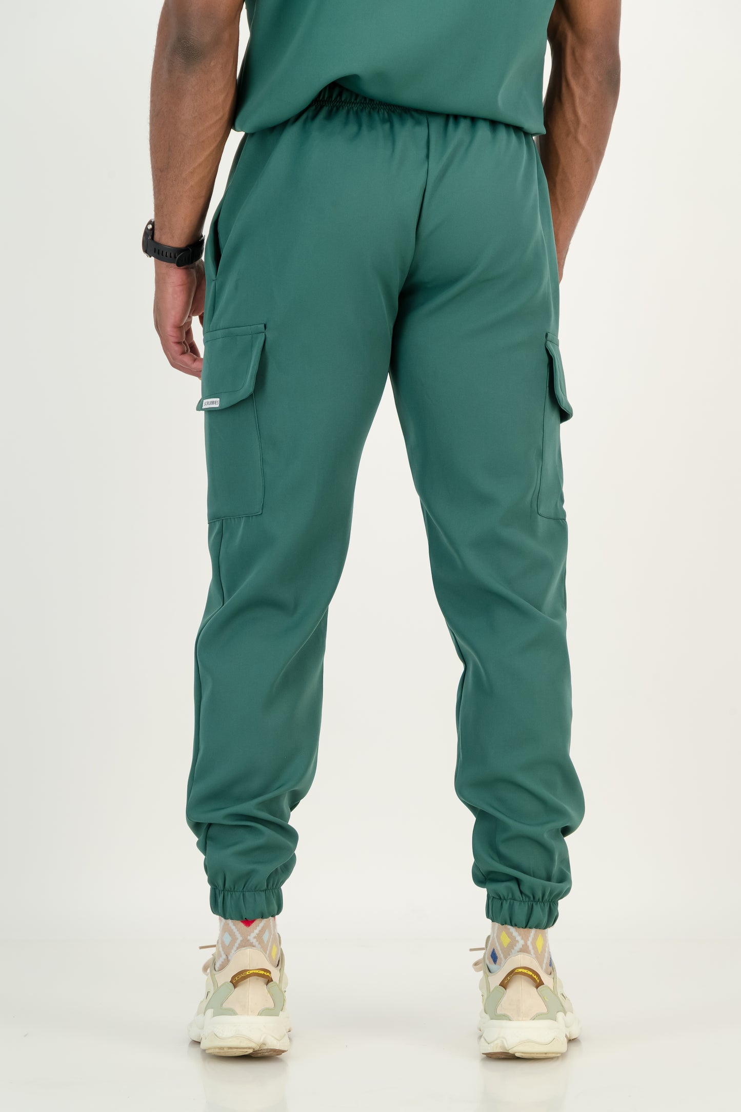 Men's Forest Green Scrub Set (NEW FABRIC)