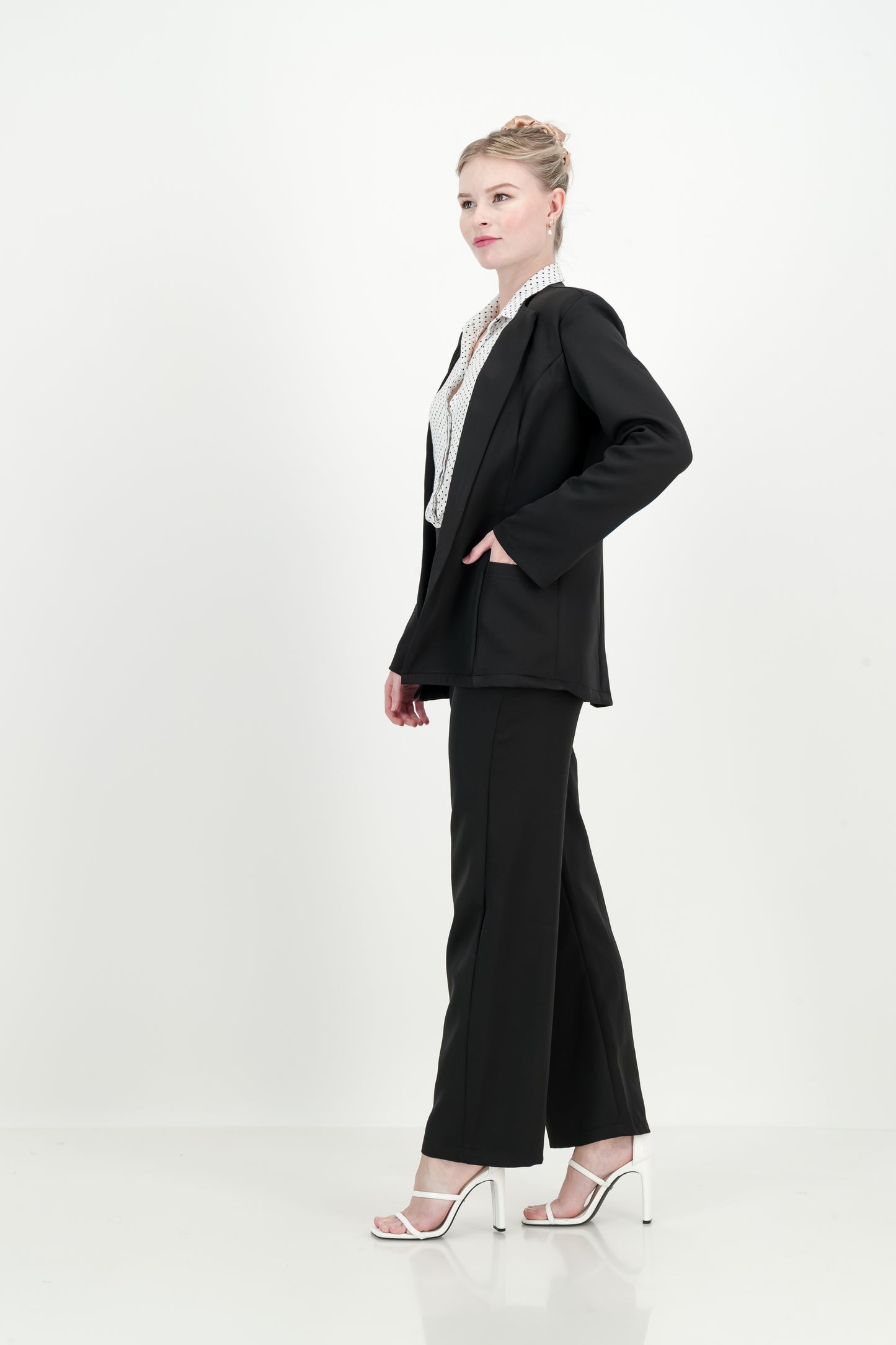 Women's Blazer - Jet Black