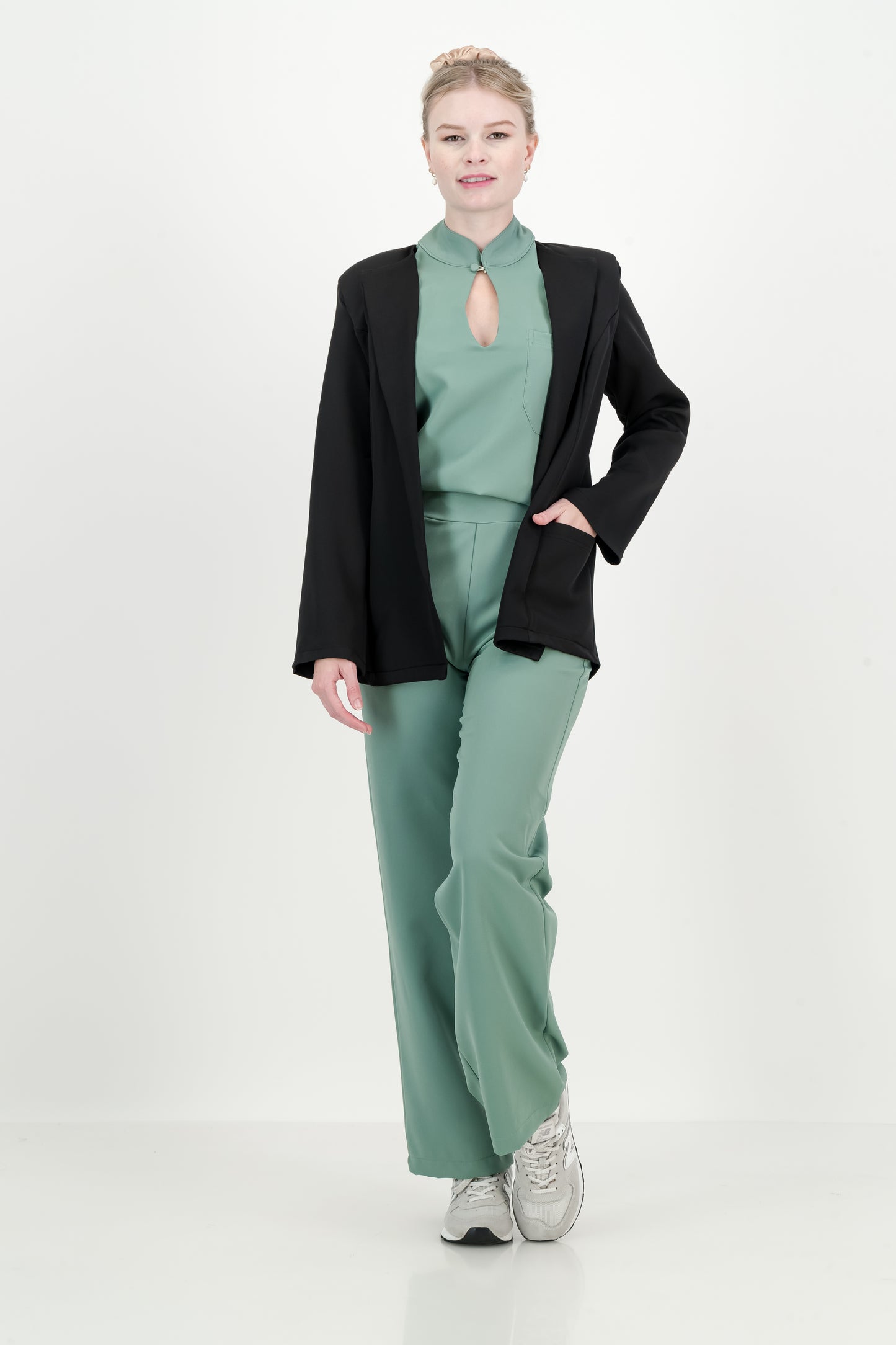 Women's Blazer - Jet Black