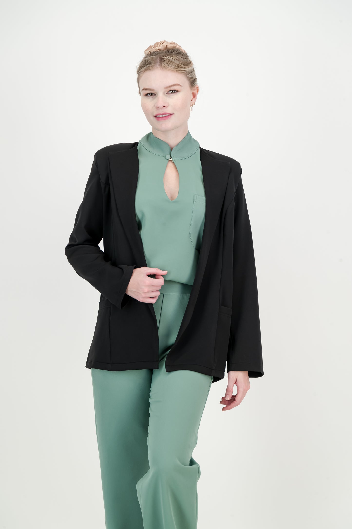 Women's Blazer - Jet Black