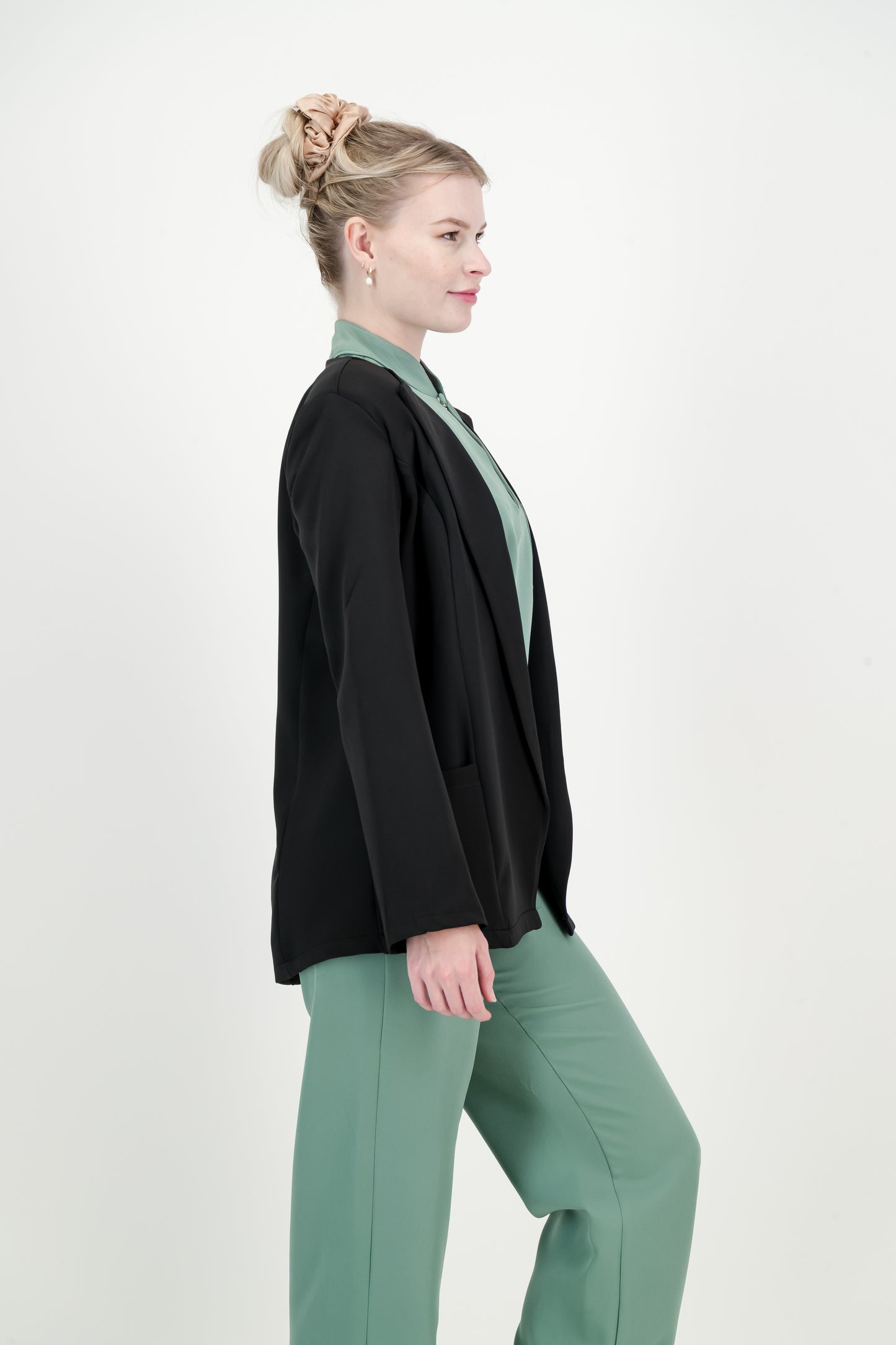 Women's Blazer - Jet Black