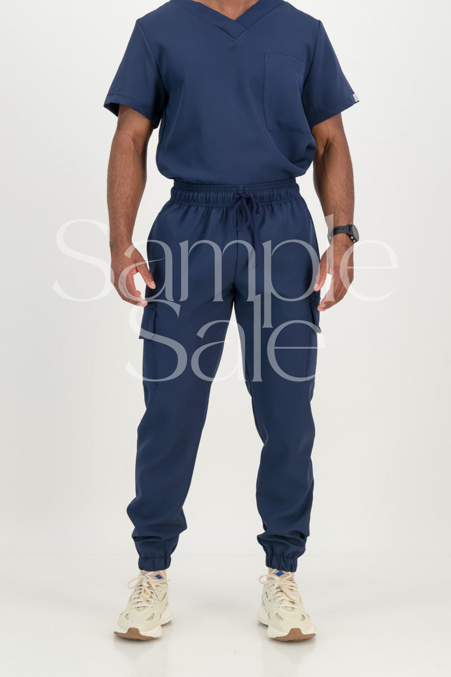 SAMPLE SALE - Mens Jogger Set in Marine Blue