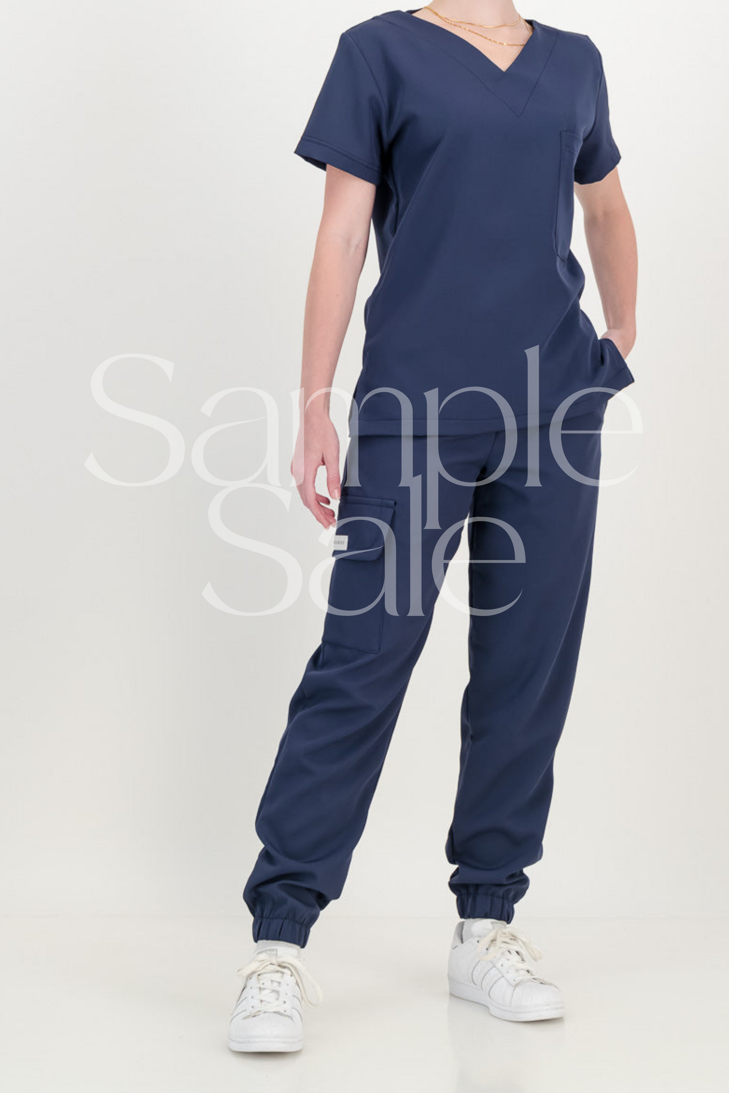 SAMPLE SALE - Women's Cotton Jogger Scrubs Set