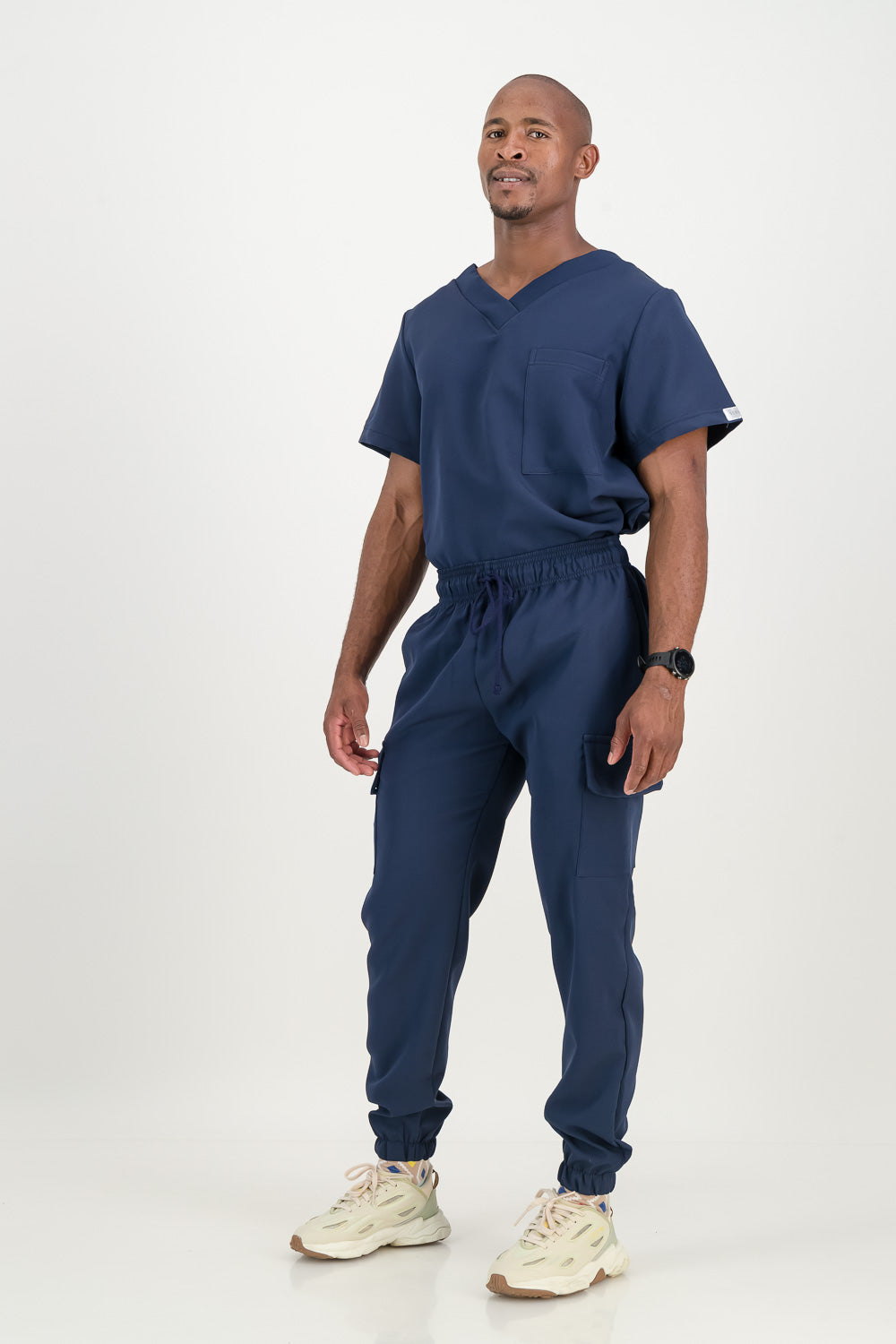 Mens Jogger Set in Marine Blue (NEW FABRIC)