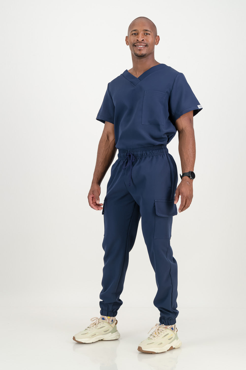 Mens Jogger Set in Marine Blue (NEW FABRIC)