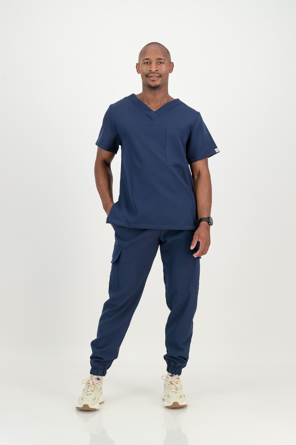 Mens Jogger Set in Marine Blue (NEW FABRIC)