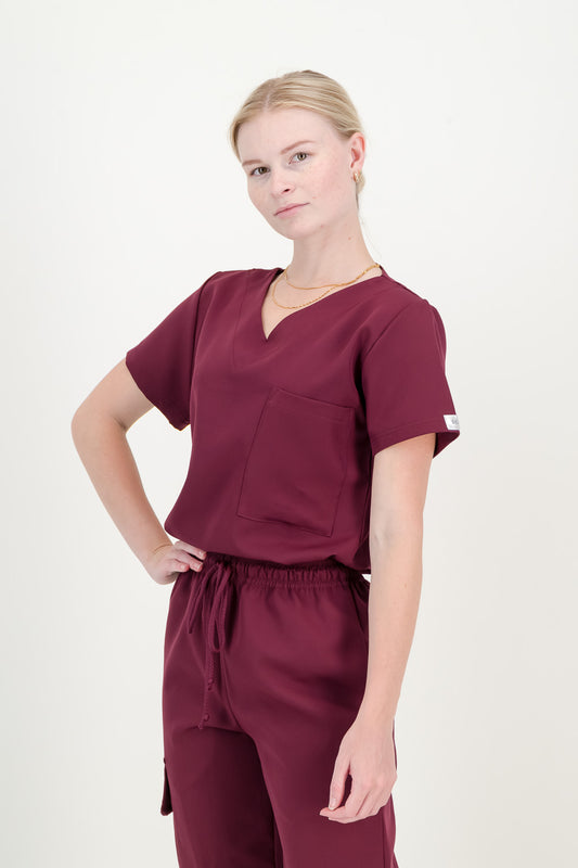 1 Pocket Scrub Top - Women's Classic Colours