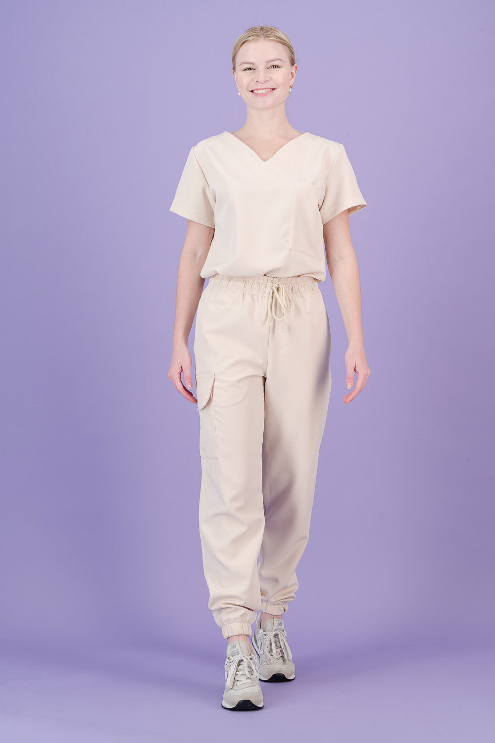 Women's Light Sand Scrub Set