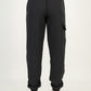 Women's Jet Black Scrub Pants (NEW FABRIC)