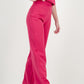 Women's Kyoto High Waist Trousers - Cerise Pink