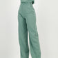 Women's Kyoto High Waist Trousers - Sage Green (NEW FABRIC)