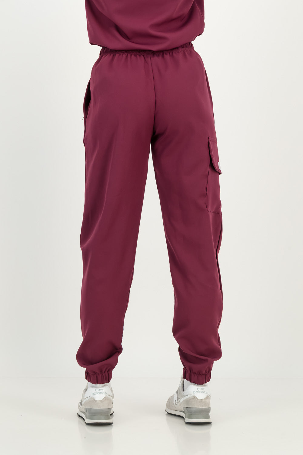 Women's  Merlot Red Scrub Pants (NEW FABRIC)