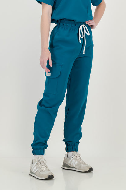 Women's Teal Scrub Set