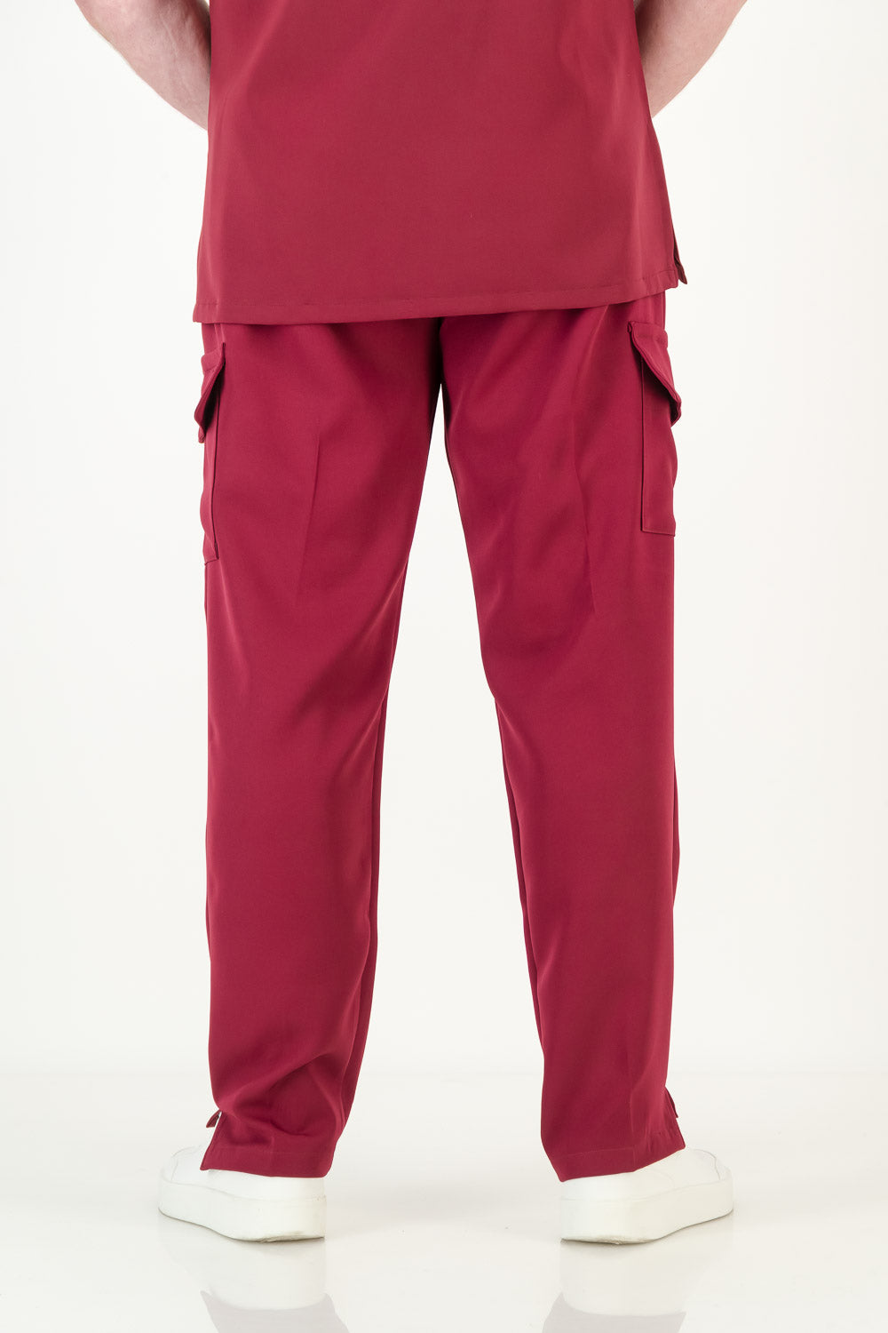 Men's Merlot Red Scrub Pants (NEW FABRIC)